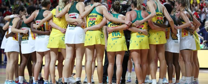 Post much huddle between Diamonds and Proteas. Image: May Bailey