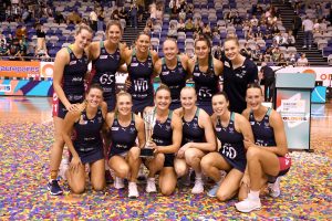 The Melbourne Vixens won the 2022 Team Girls Cup. Image: Aliesha Vicars