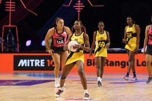 A young Jamaican side, captained by Romelda Aiken-George failed to win a match, but took vital learnings fro the Fast5 series. Image: Graeme Laguhton-Mutu