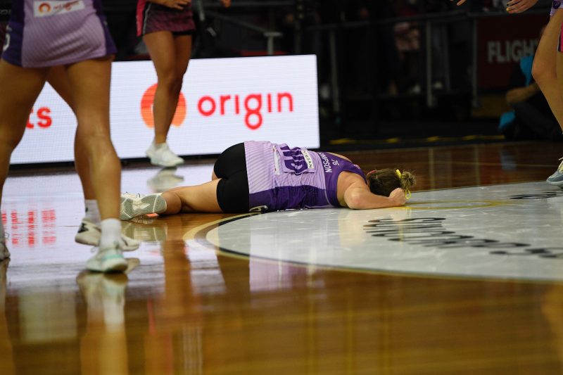 Gabi Simpson hit the floorboards hard. Image: Hannah Howard | On the Ball Media